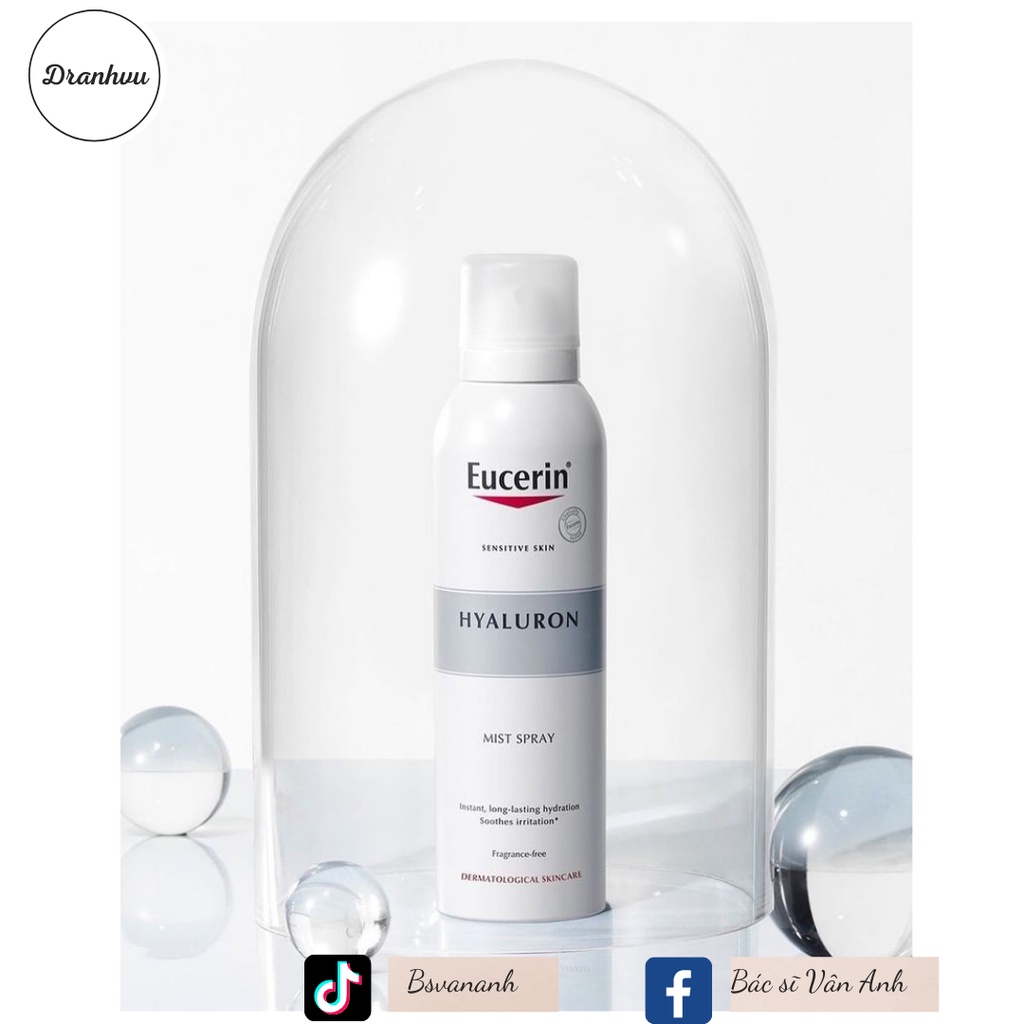 Xịt Khoáng Dưỡng Ẩm Eucerin AQUAporin Active Mist Spray