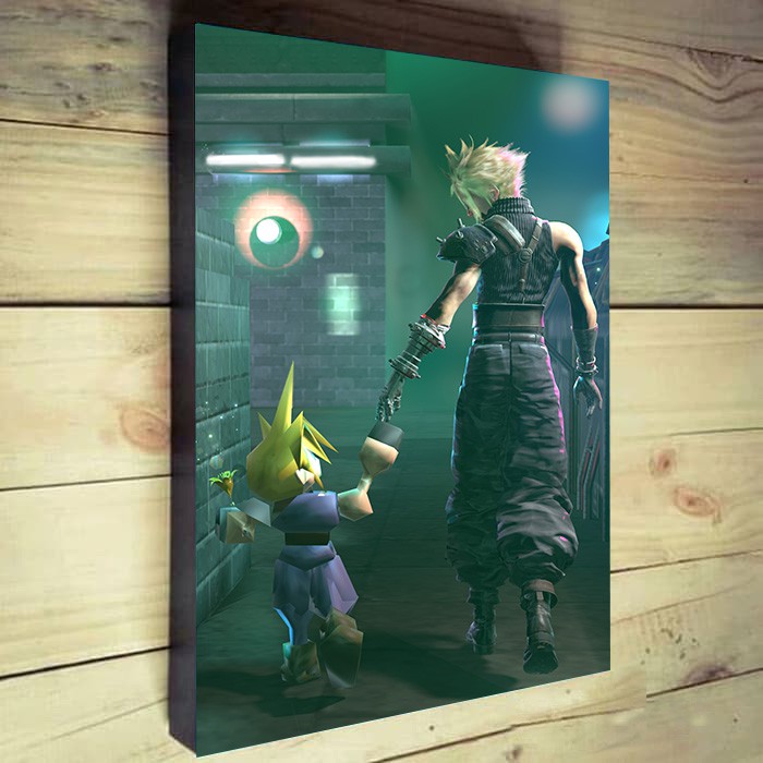 Áp Phích Treo Tường Trang Trí In Hình Game Final Fantasy 7 Gmr007