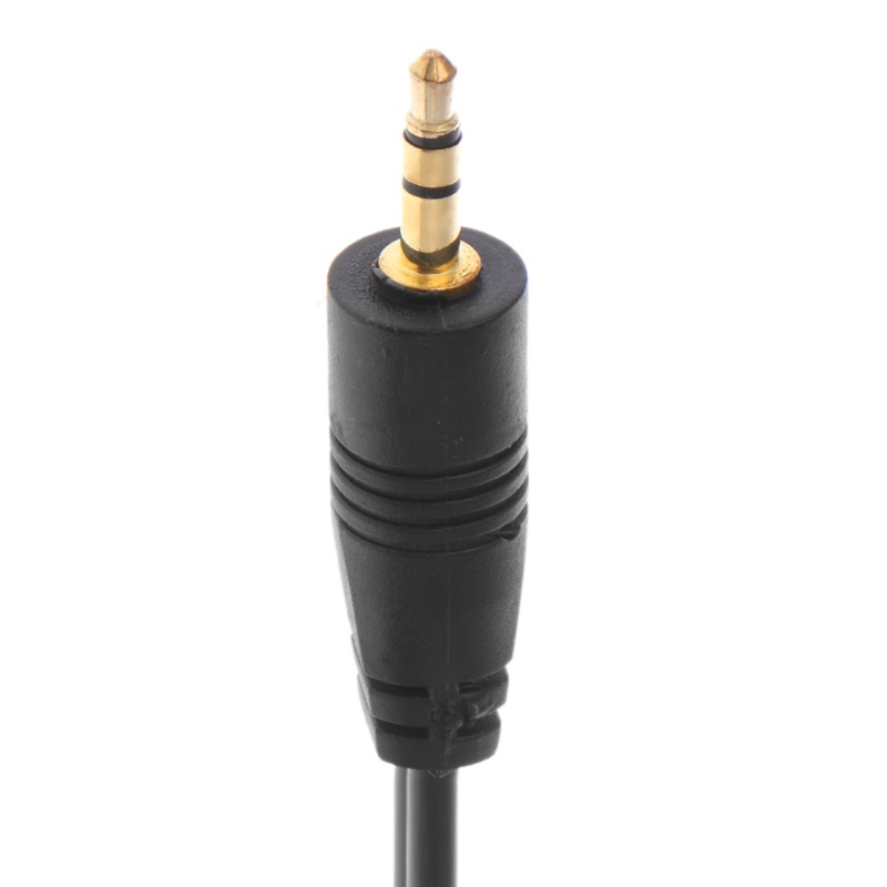 Cáp Chuyển Đổi Từ Giắc Cắm 3.5mm Sang 2 RCA Cho Laptop TV DVD