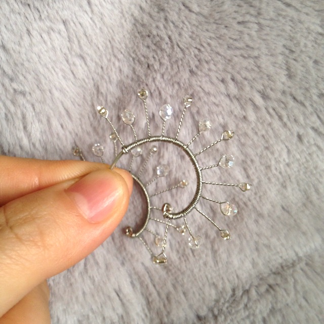 Bông tai HandMade mẫu 1 (sunshine)