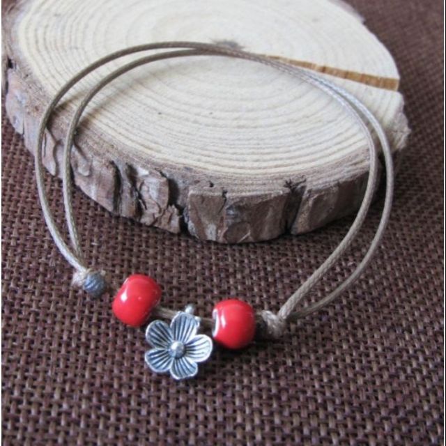 Vòng gốm hoa mai xinh G04