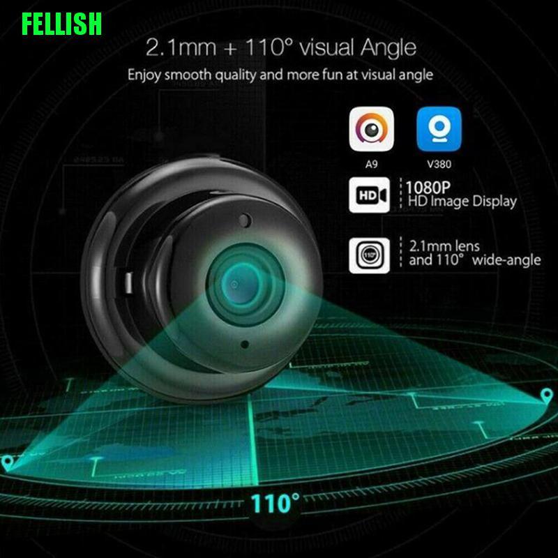 Camera Giám Sát Không Dây Mini 1080p Wifi Có Tầm Nhìn Đêm