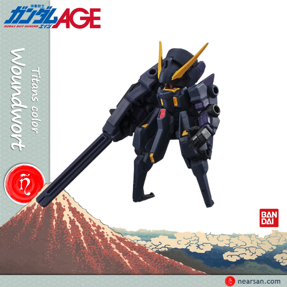 woundwort (titans color) gundam mô hình mobile suit ensemble 4.5 bandai mse 4.5