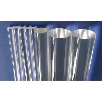 Ống nhựa mica đặc trong suốt