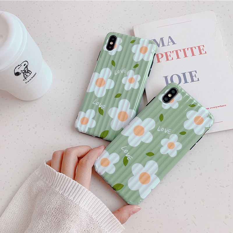 Ốp Điện Thoại Chống Rơi In Hình Hoa Xinh Xắn Cho Iphone 8 Plus / 7 P / 6s | BigBuy360 - bigbuy360.vn