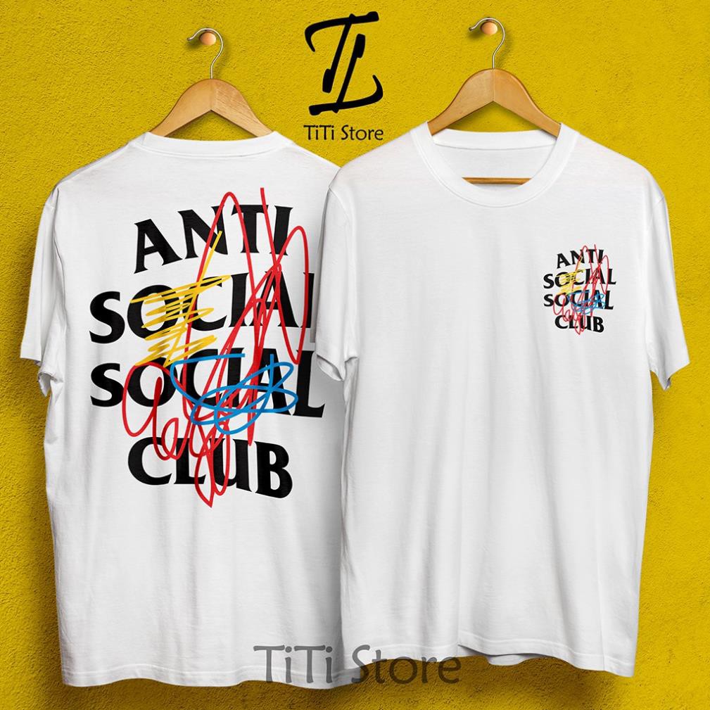 SALE SỐC- ÁO THUN UNISEX - ANTI SOCIAL SOCIAL CLUB - FREESHIP