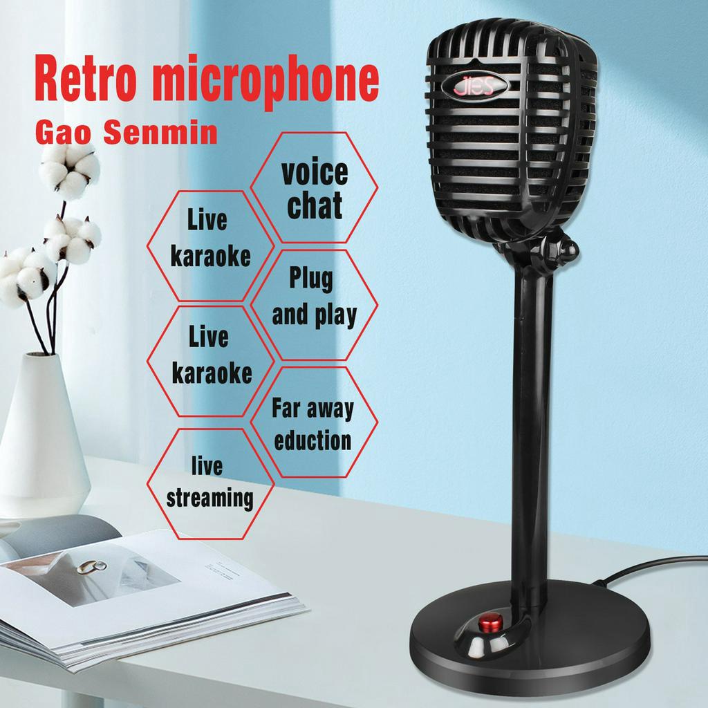 Bộ Micro Thu Âm Chuyên Nghiệp Giắc Cắm 3.5mm Dành Cho Pc