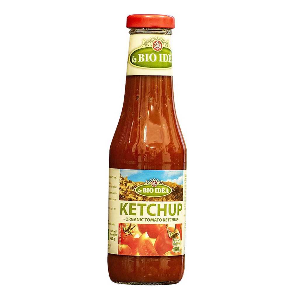 Sốt Tương Cà Ketchup Hữu Cơ Bio Idea/ Luce 500g