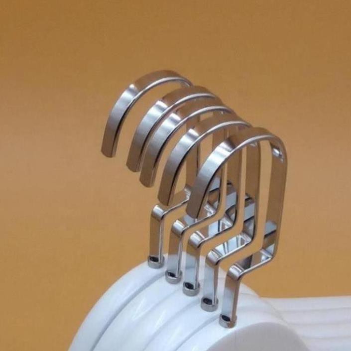 Đầu móc kim loại gắn móc áo gỗ