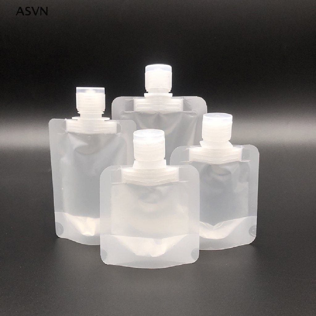 Asvn❤ Túi Đựng Dầu Gội / Mỹ Phẩm 30 / 50 / 100ml Tiện Dụng Khi Đi Du Lịch