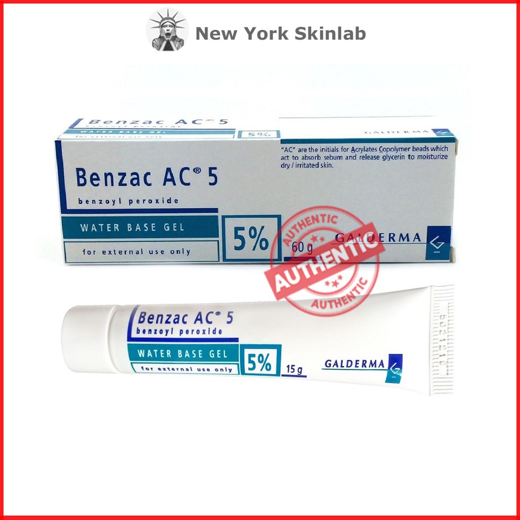 Chấm mụn Benzac AC - Benzoyl Peroxide 5%, 2.5% | BigBuy360 - bigbuy360.vn