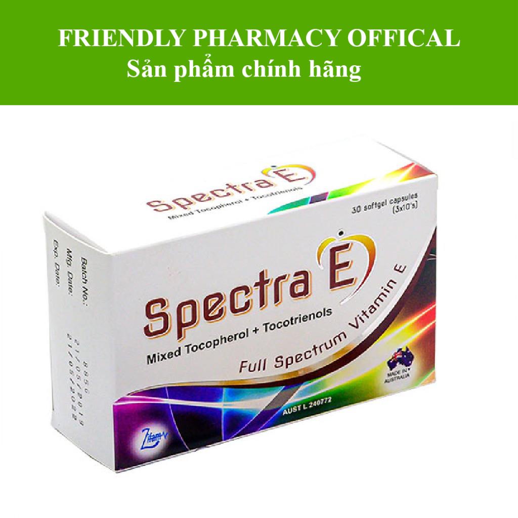 Spectra E - Hỗ trợ giảm nguy cơ tăng huyết áp &amp; nhồi máu cơ tim, đột quỵ, ổn định huyết áp (30 viên)