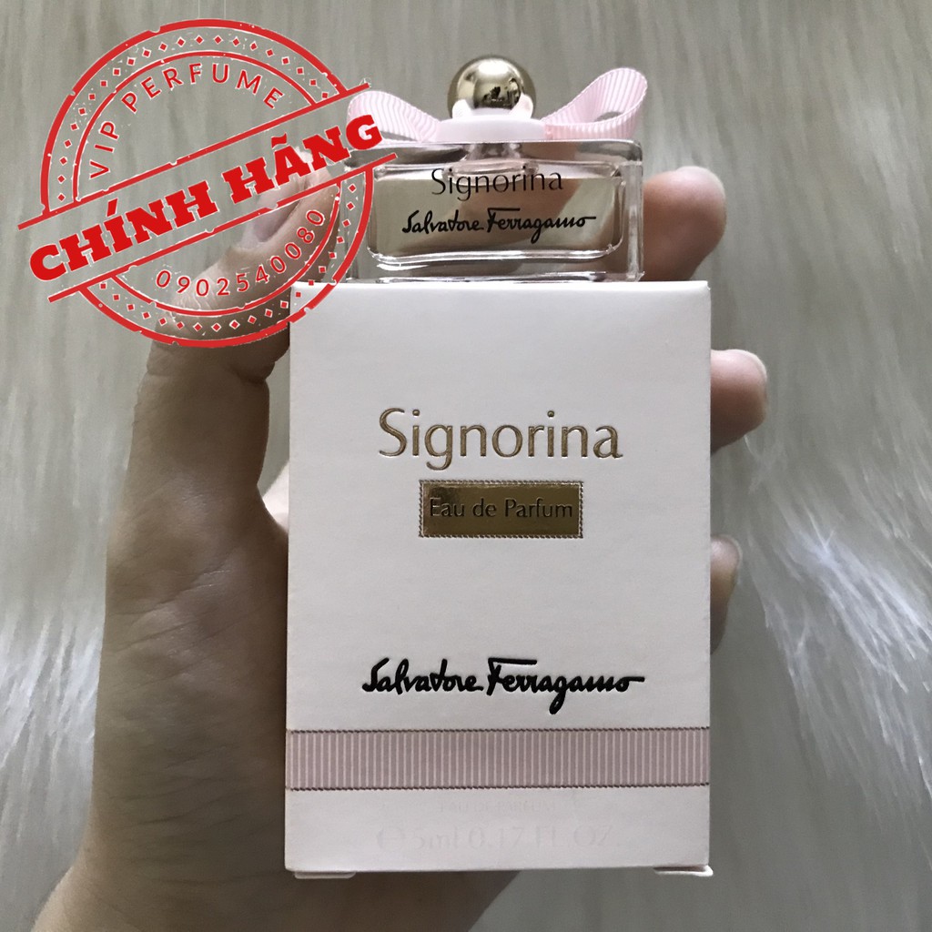 Nước hoa nữ chính hãng Salvatore Ferragamo Signorina EDP 5ml | BigBuy360 - bigbuy360.vn