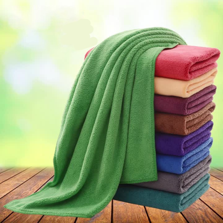 Khăn lau đa năng Microfiber mềm mịn DEPOT, khăn lau xe thấm nước tốt chuyên dụng lau rửa ô tô, xe máy