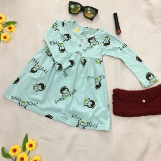Set 2 Váy tay dài cho bé gái