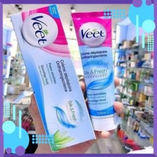 ⚡️𝐅𝐑𝐄𝐄 𝐒𝐇𝐈𝐏⚡️ Kem Tẩy Lông Chuẩn Veet Pháp 100ml Thành phần tự nhiên cho da nhạy cảm