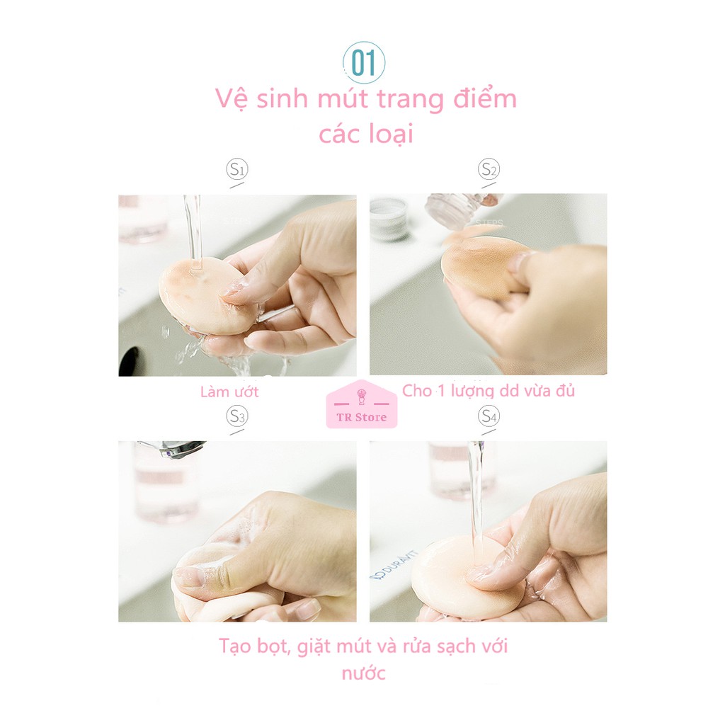 Nước rửa cọ, dung dịch vệ sinh cọ trang điểm, mút, blender Beauty Artisan