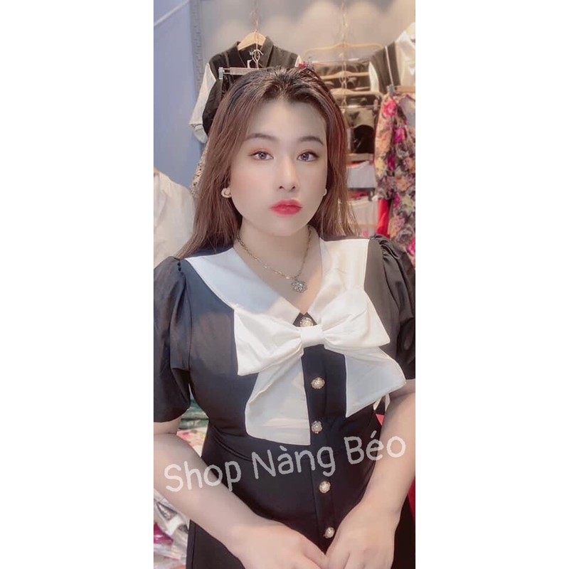 ĐẦM NƠ TIỂU THƯ mặc đi tiệc cưới, dáng dài qua gối sang trọng #bigsize 50-90kg