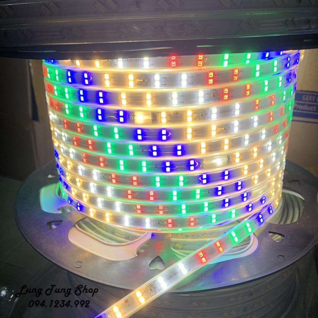 Đèn led dây đôi loại 2 bóng siêu sáng chống nước