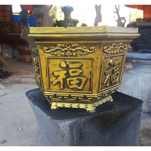Khuôn đúc chậu cảnh lục giác 15