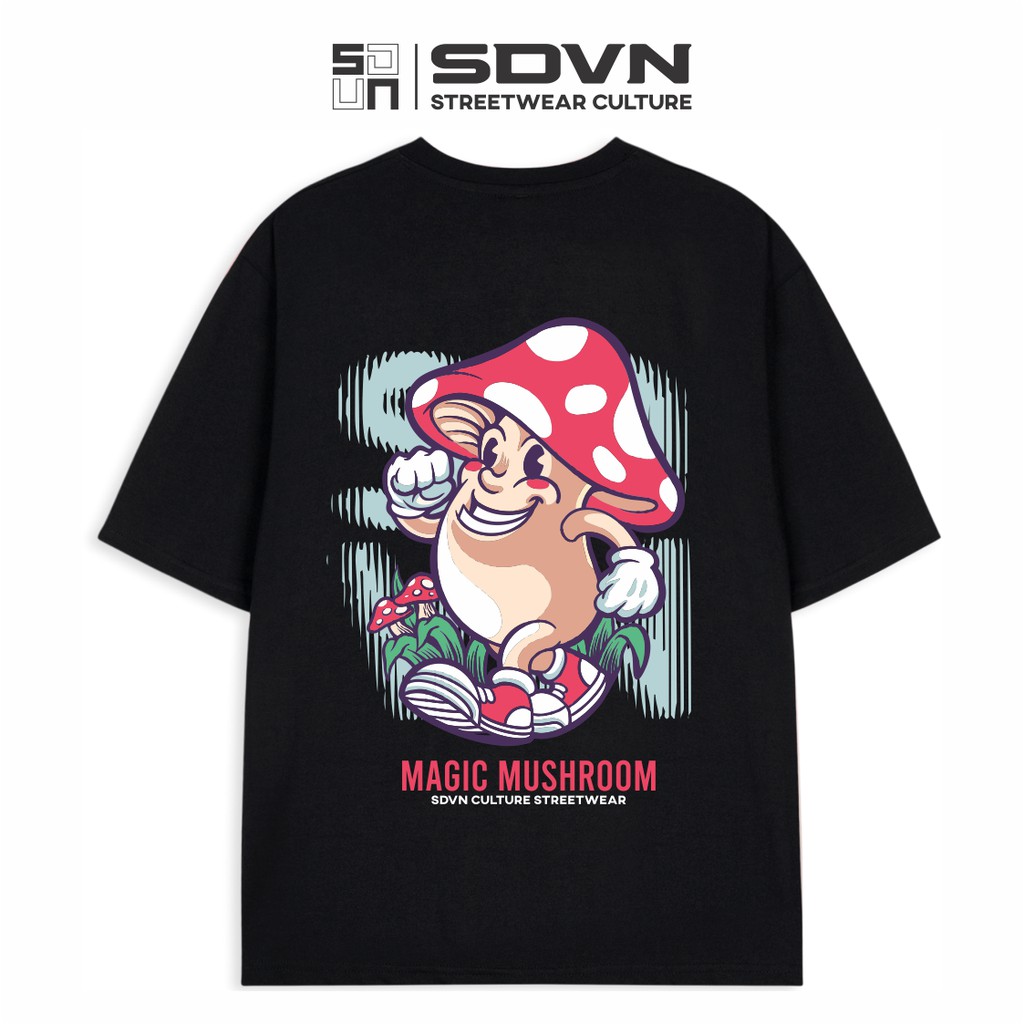 Áo Thun Unisex Nam Nữ SDVN Magic Mushroom | BigBuy360 - bigbuy360.vn