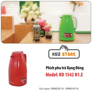 PHÍCH ĐỰNG NƯỚC NÓNG RẠNG ĐÔNG RD 1542 N1.E