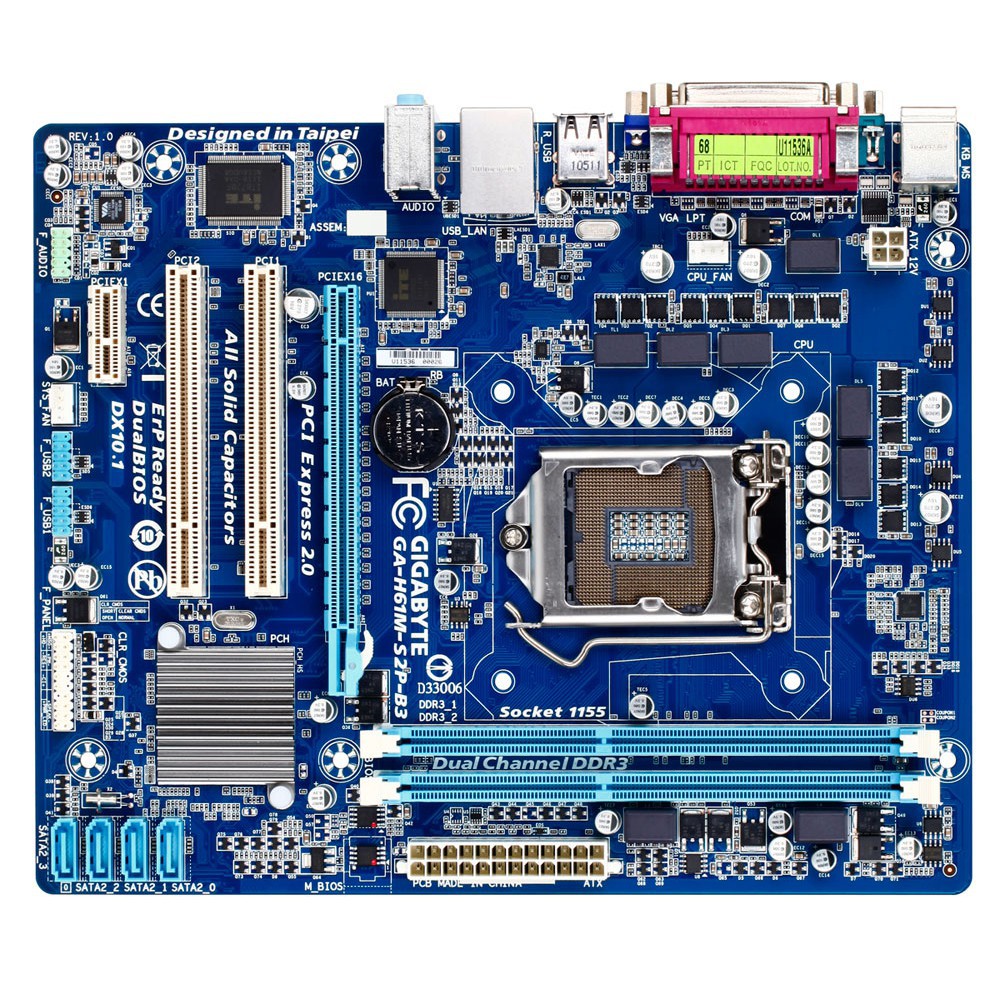 Mainboard H61 các hãng hàng tháo máy văn phòng - socket 1155 | BigBuy360 - bigbuy360.vn