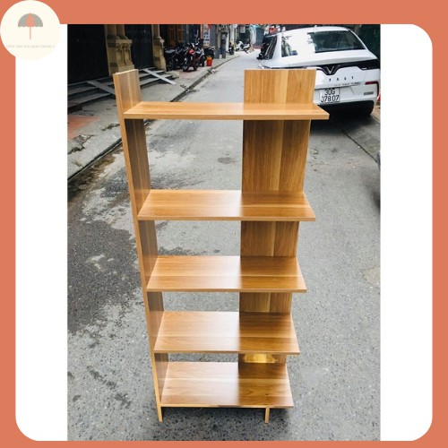 Kệ sách gỗ 🎁 Miễn ship 🎁 Kệ góc tường 5 tầng gỗ MDF cao cấp giá tận xưởng đựng đồ