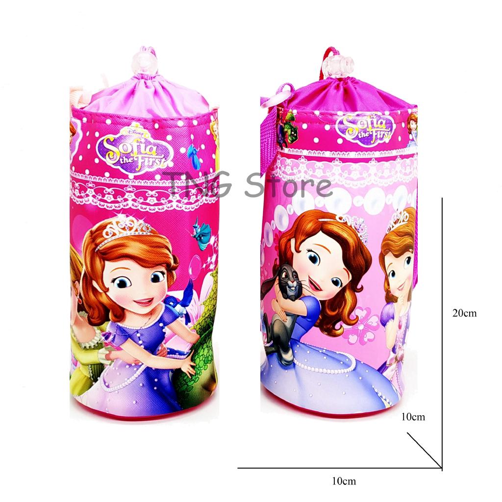Túi đựng bình nước giữ nhiệt hình Sofia The First xinh xắn
