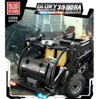 Xếp hình kiểu lego technic xe police - mould king 13008