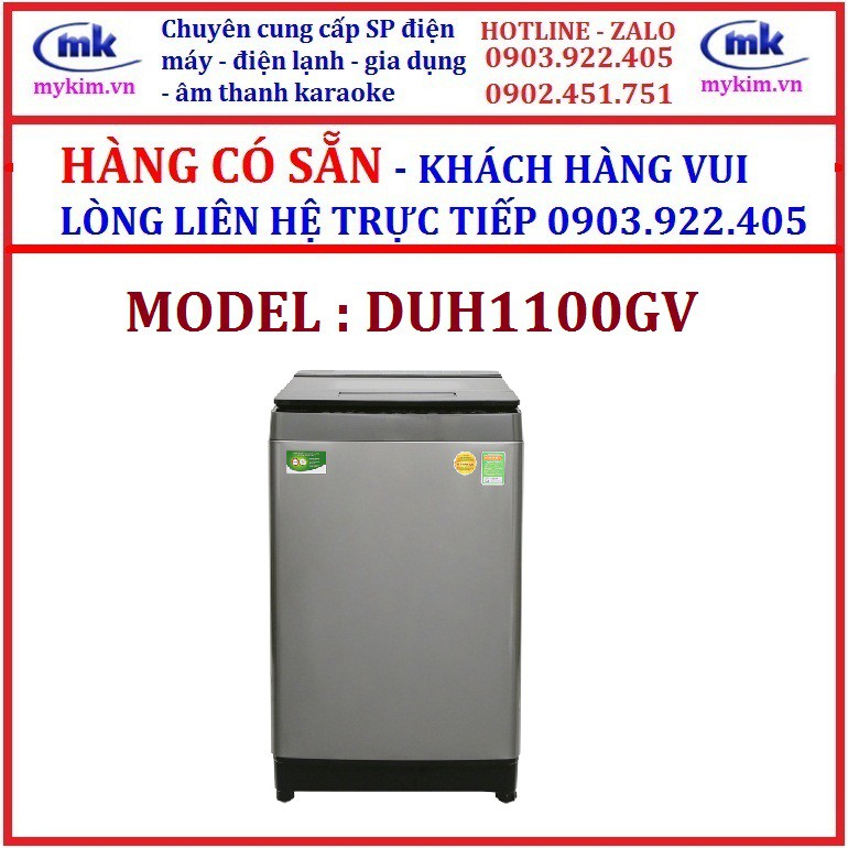 Máy giặt Toshiba Inverter 10 kg AW-DUH1100GV , HÀNG CHÍNH HÃNG , MỚI 100%