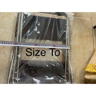 Ghế Câu Cá Inox Super (Nhỏ + To)