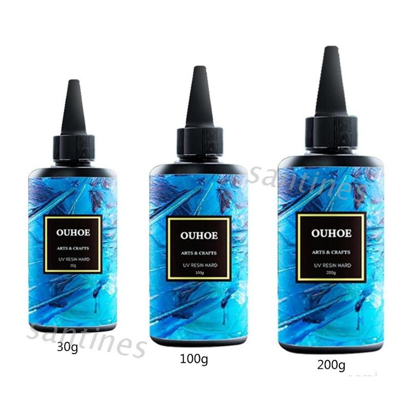 Keo UV resin dùng làm trang sức thủ công 30/100/200g DIY