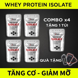 (COMBO 4 túi + Tặng 1 túi) Sữa Tăng Cơ Giảm Mỡ – Whey Protein Isolate Newzealand NZMP + Quà tặng