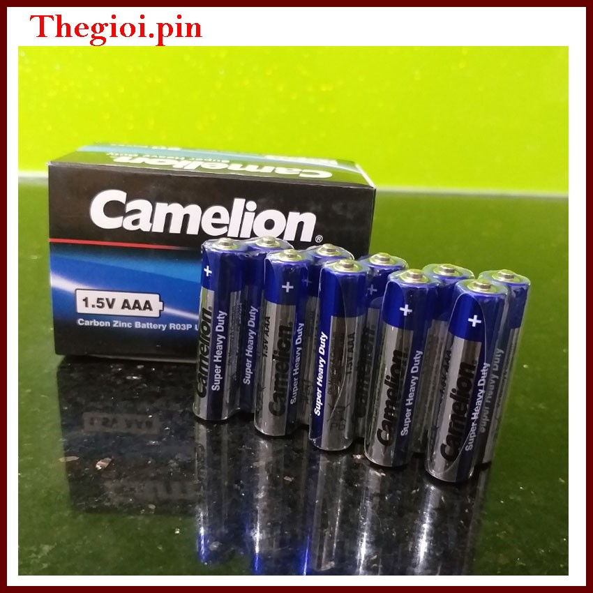 2 VIÊN PIN ĐŨA R03P AAA  CAMELION (1.5 V) , PIN CARBON, PIN 3A