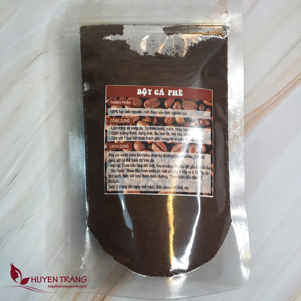 Bột Cafe Handmade - Đắp mặt & ủ body