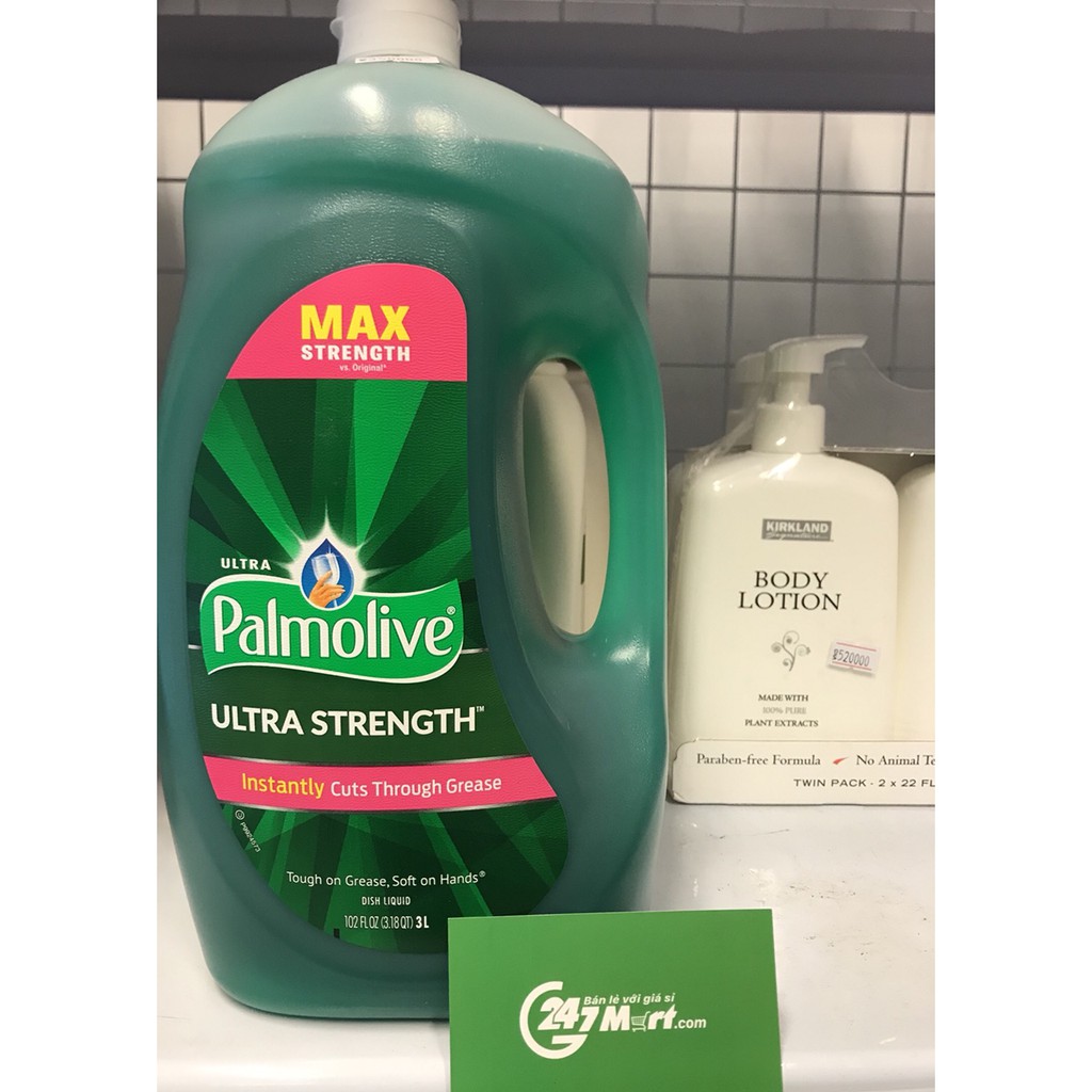 Nước rửa chén Palmolive ULTRA STRENGTH 3L