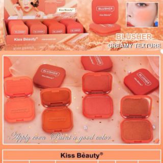 Phấn má hồng kiss beauty blusher