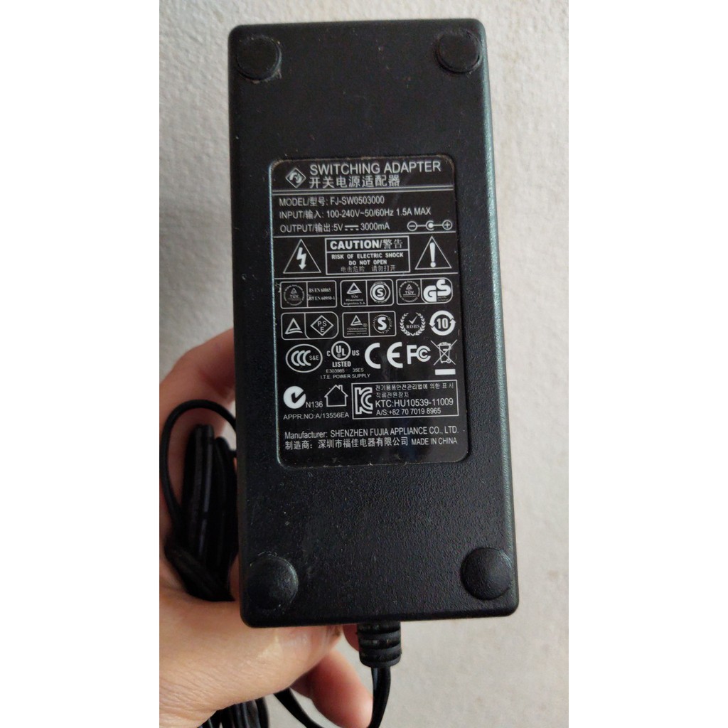 Nguồn Adapter 5V3A zin