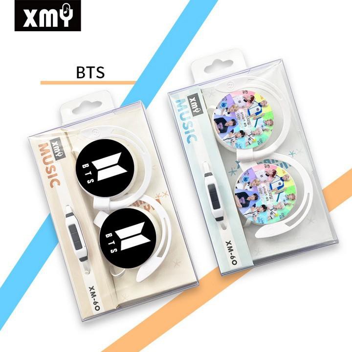 Sỉ 99k Tai nghe bts BTS chibi thiết kế thông minh cắm dây có mic