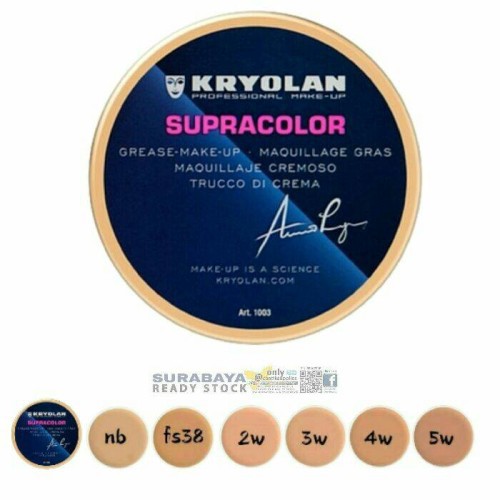 (Hàng Mới Về) Kem Nền Ori Kryolan Supra Ivory 55ml