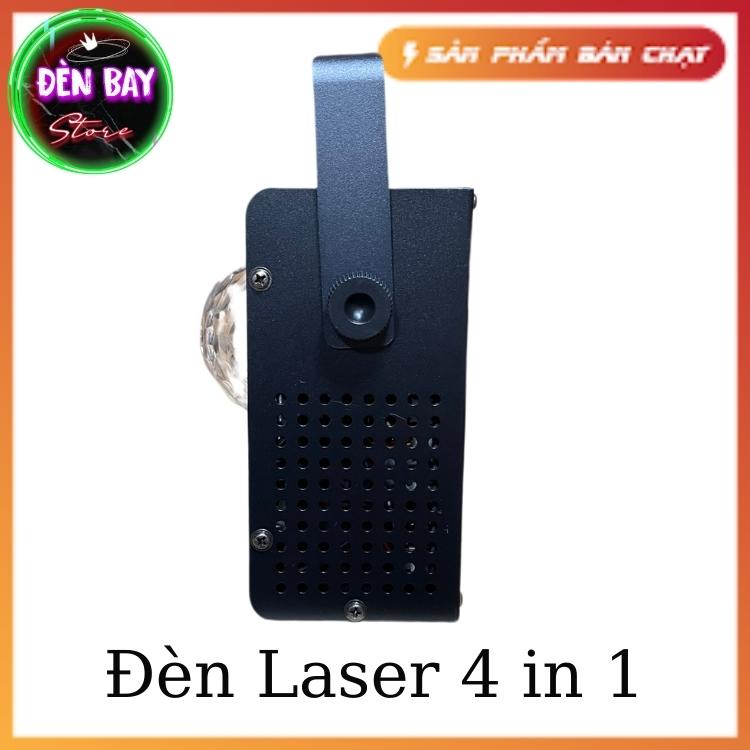 Đèn Laser 4 in 1 Tích Hợp 7 Màu Sắc Hiệu Ứng Đa Dạng Phù Hợp Dùng Cho Phòng Karaoke Gia Đình