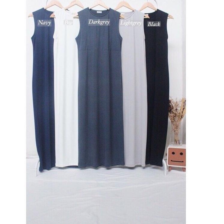 (Mã Sản Xuất AL67995) Đầm MAXI INER Phía Trước Cho Mẹ Cho Con Bú S M L XL XXL