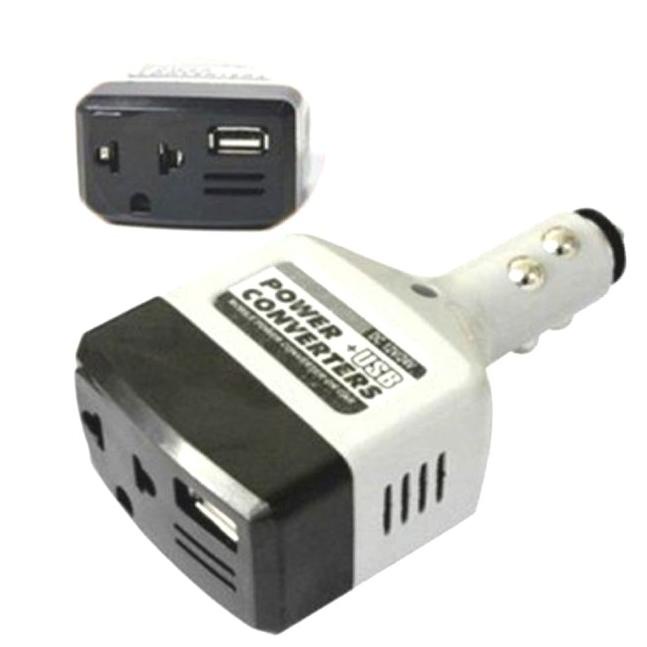 ✲➭ Bộ chuyển đổi nguồn DC 12V sang AC 220V cho xe hơi
