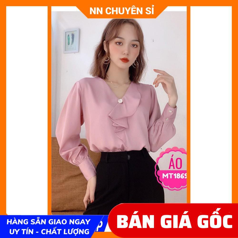 ÁO DÚN BÈO SIÊU SANG MT1869 ⚡ẢNH THẬT⚡HÀNG ĐẸP⚡ ÁO KIỂU CÔNG SỞ