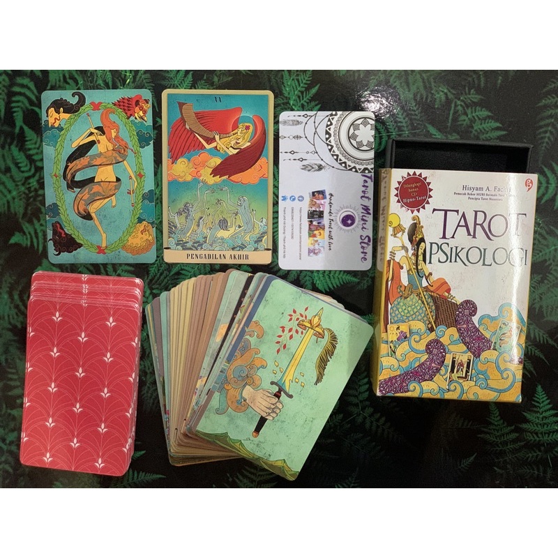 Bộ bài Nusantara Tarot size 11 x 7 cm