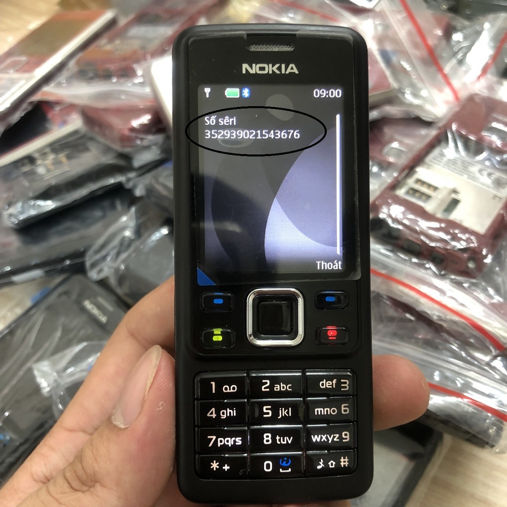 Điện Thoại Nokia 6300 Chính Hãng Bảo Hành 12 Tháng Có Đèn Báo Cuộc Gọi Nhỡ imeil Chuẩn Trùng