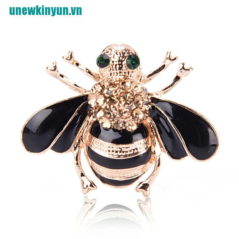 Y●Ghim Cài Áo Hình Con Ong Đính Đá Nhân Tạo Thời Trang Cho Nữ