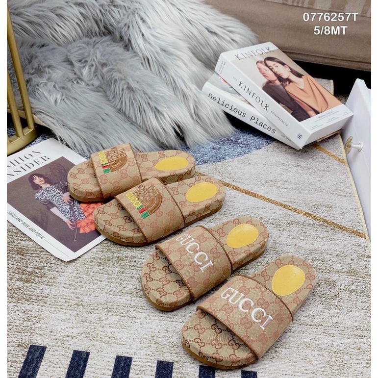 Dép lê G c hoạ tiết monogram qccc fullbox