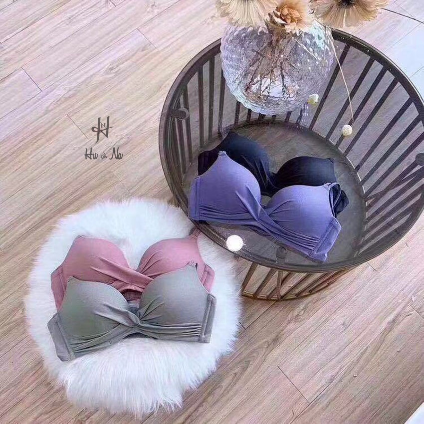 COMBO 3 Áo Lót Nữ không gọng HuNa Áo Ngực Nữ nâng ngực gợi cảm thông hơi thoáng mát-Hu-Na-AN04 thoáng khí hút ẩm tạo khe | BigBuy360 - bigbuy360.vn